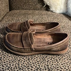 Born suede penny loafers - brown - size 8.5